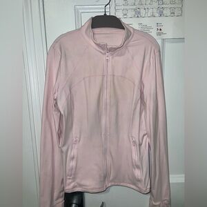 GLOWMODE | light baby pink athletic jacket